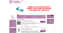 Desktop Screenshot of labfish.de